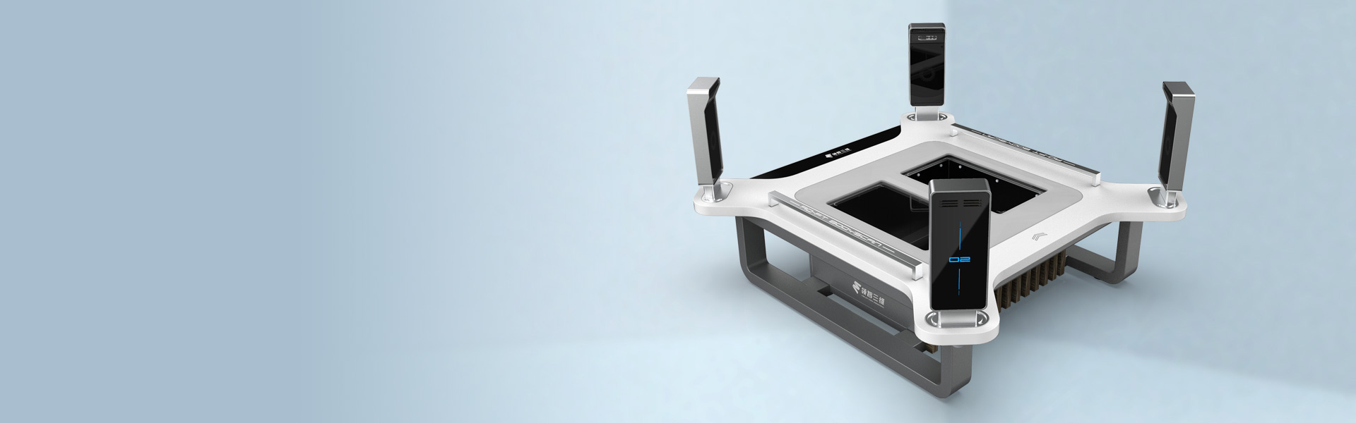 腳型三維掃描儀,足部三維掃描儀,足底足壓3D掃描,3D量腳鞋履定制,三維腳型矯正