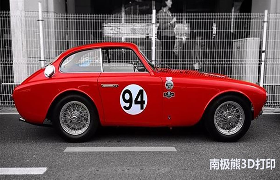 3D掃描和3D打印助經典法拉利225跑車完美重生