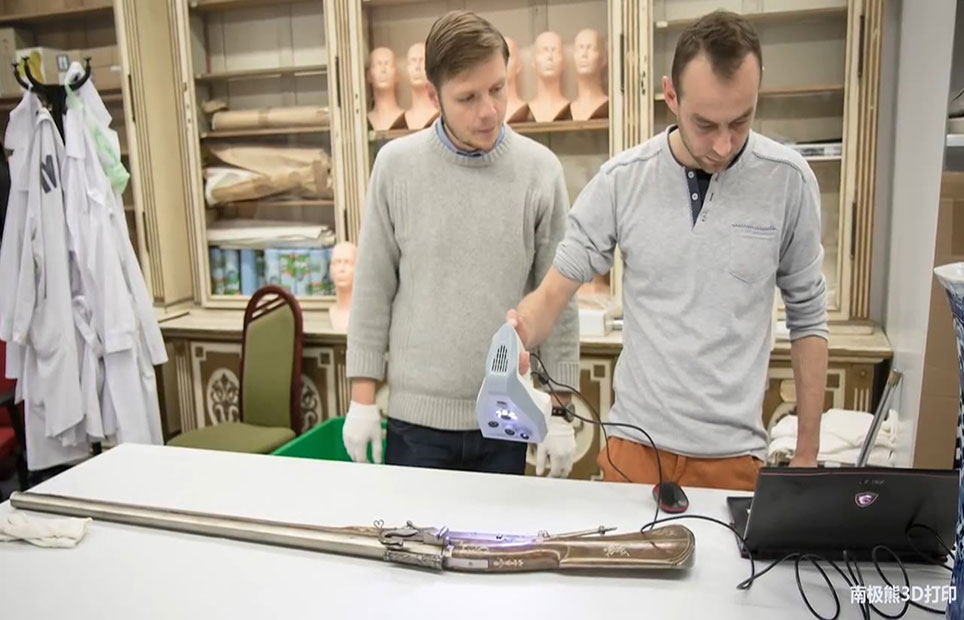 以假亂真！3D掃描+3D打印成功復(fù)制16世紀(jì)古董步槍